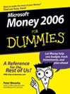 Microsoft® Money 2006 For Dummies®
